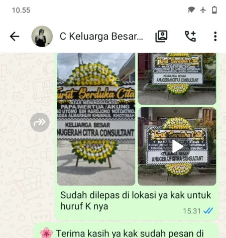 Pengiriman Papan Bunga Duka Bukit Duri