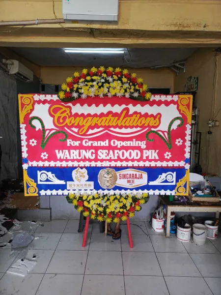 Papan Bunga Ucapan Selamat Bukit Duri