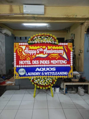 Papan Bunga di Bukit Duri