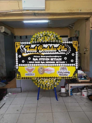 Papan Bunga di Bukit Duri